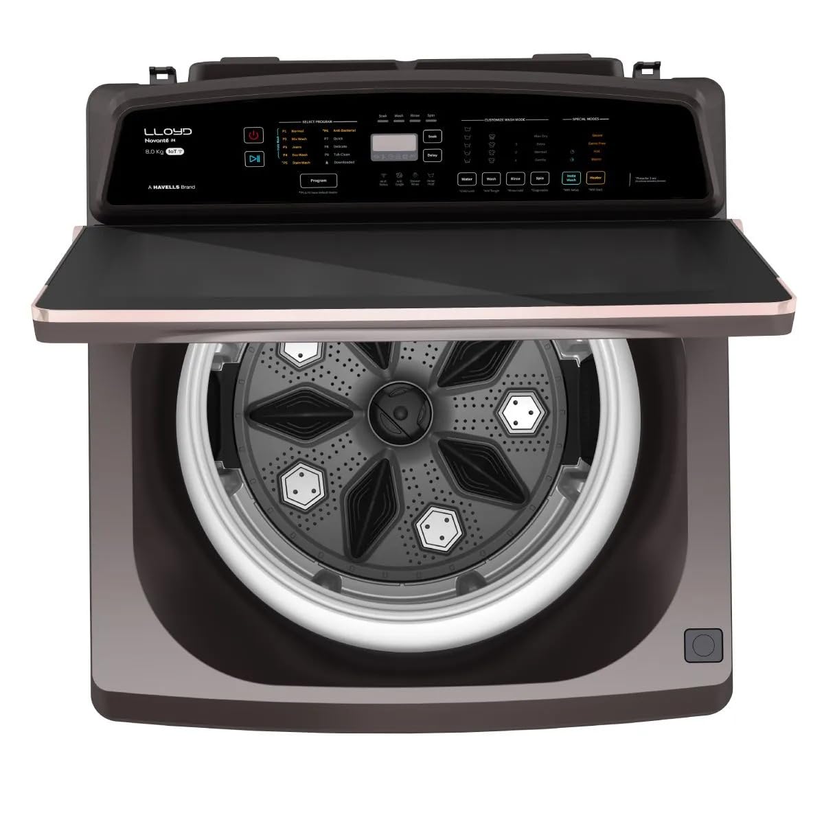 LLOYD T855N12CB 8.5 kg Top Load Washing Machine (IOT)