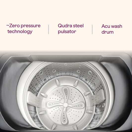 Godrej 10 Kg 5 Star Fully Automatic Top Load Washing Machine (WTEON RHN 10 5.0 FEFH C GLGR)