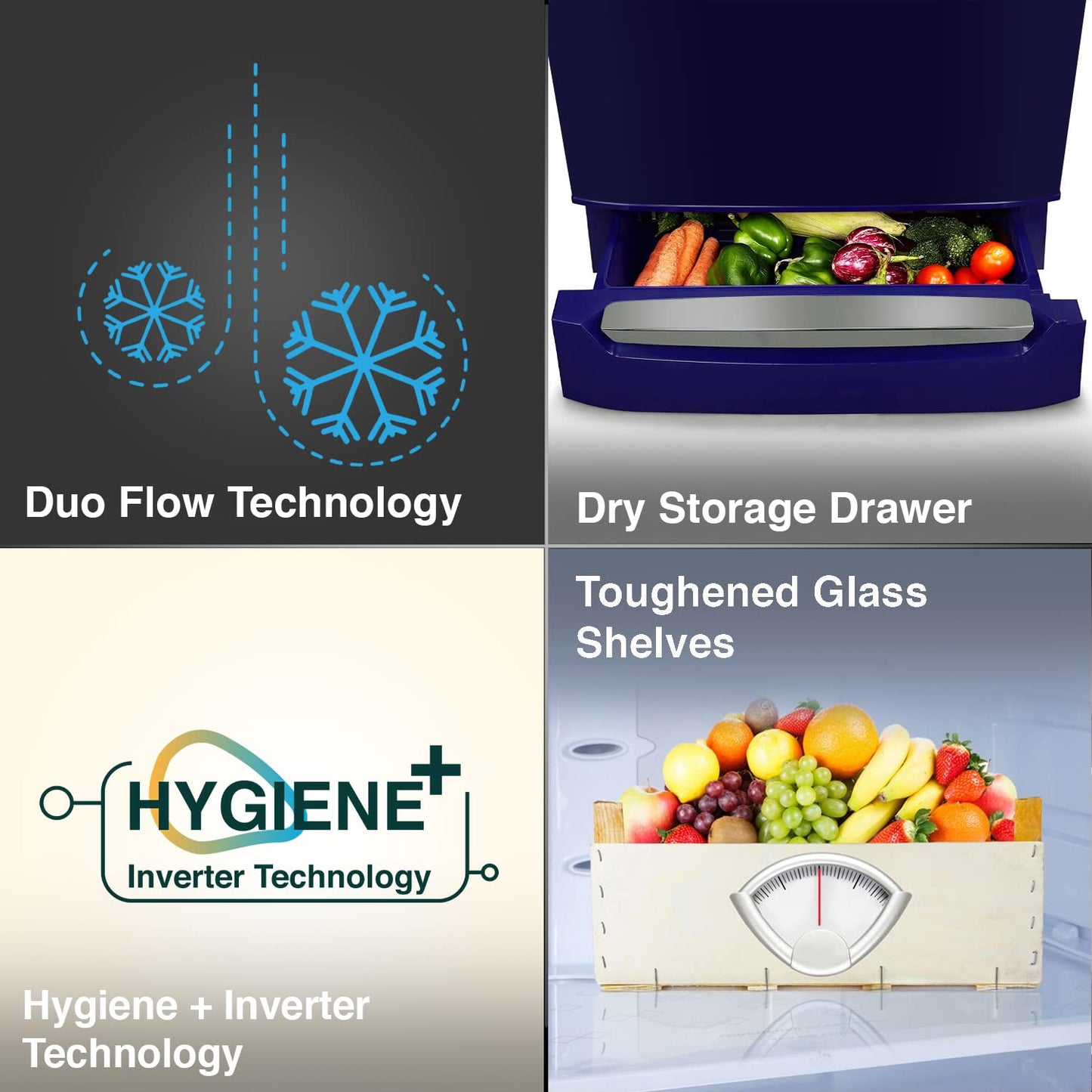 Godrej RD EDGEDUO 270C TDI 255L 3 Star Single Door Refrigerator