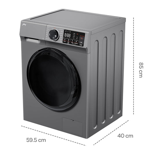 Godrej 9 Kg Fully Automatic Front Load Washing Machine (WFEON CEL 9014 IEBT SLSR)