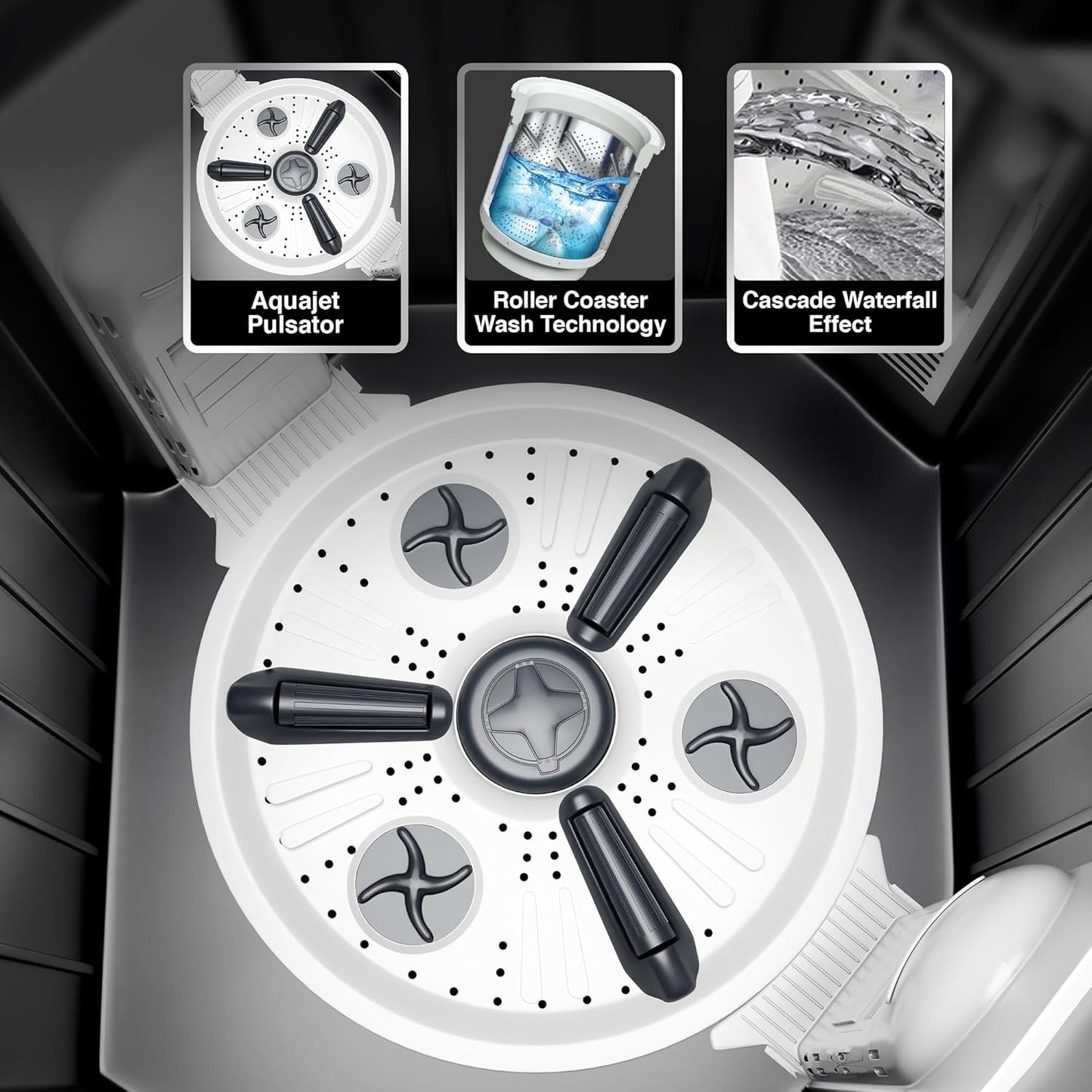 Godrej 8 Kg Semi-Automatic Top Load Washing Machine WSEDGE ULT 80 5.0 DB2M MIGR