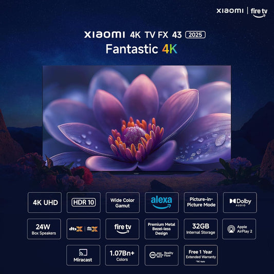 Xiaomi Mi TV Q1 (43") – 4K QLED, affordable large screen