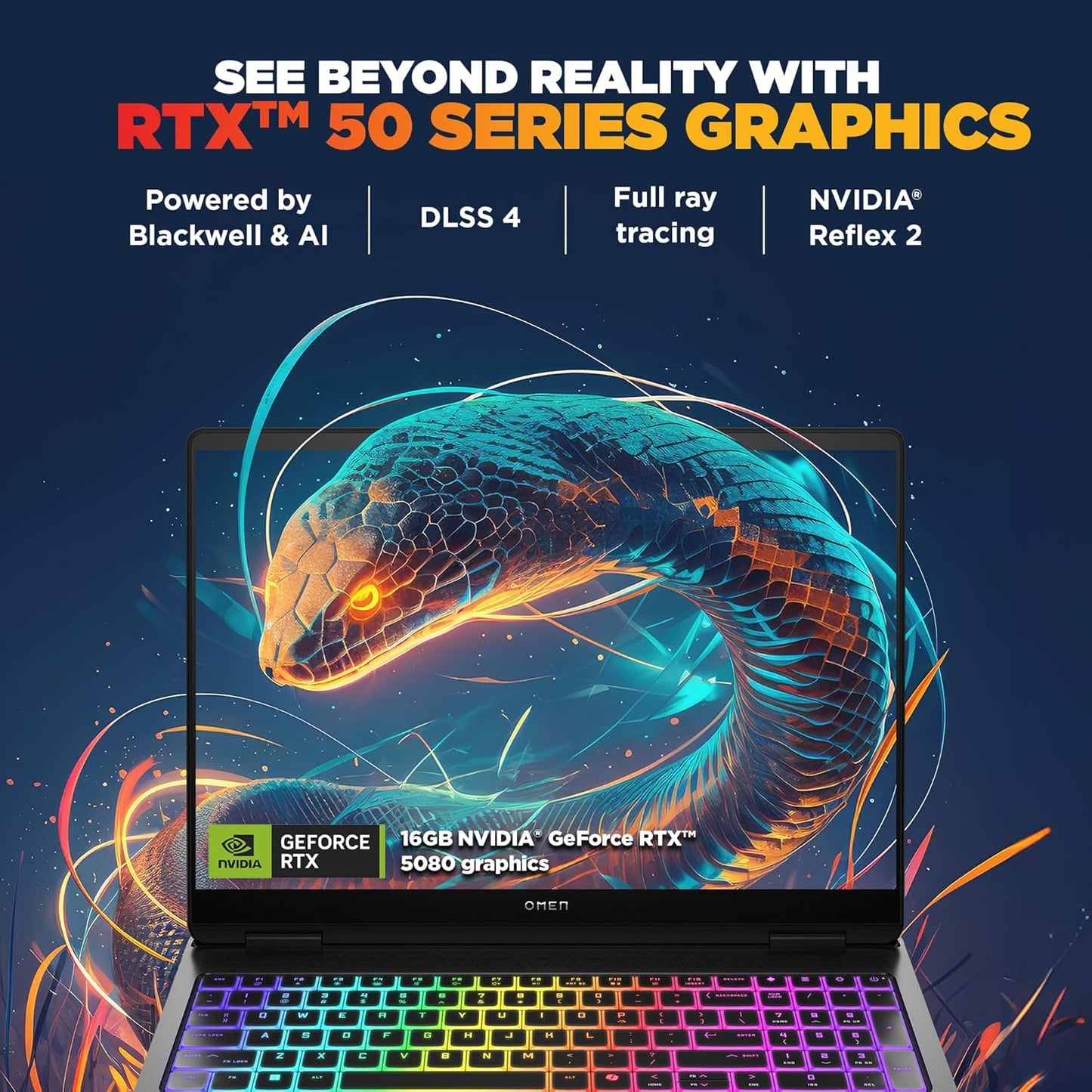 HP OMEN MAX 40.6 cm (16) Gaming Laptop 16-ah0076TX