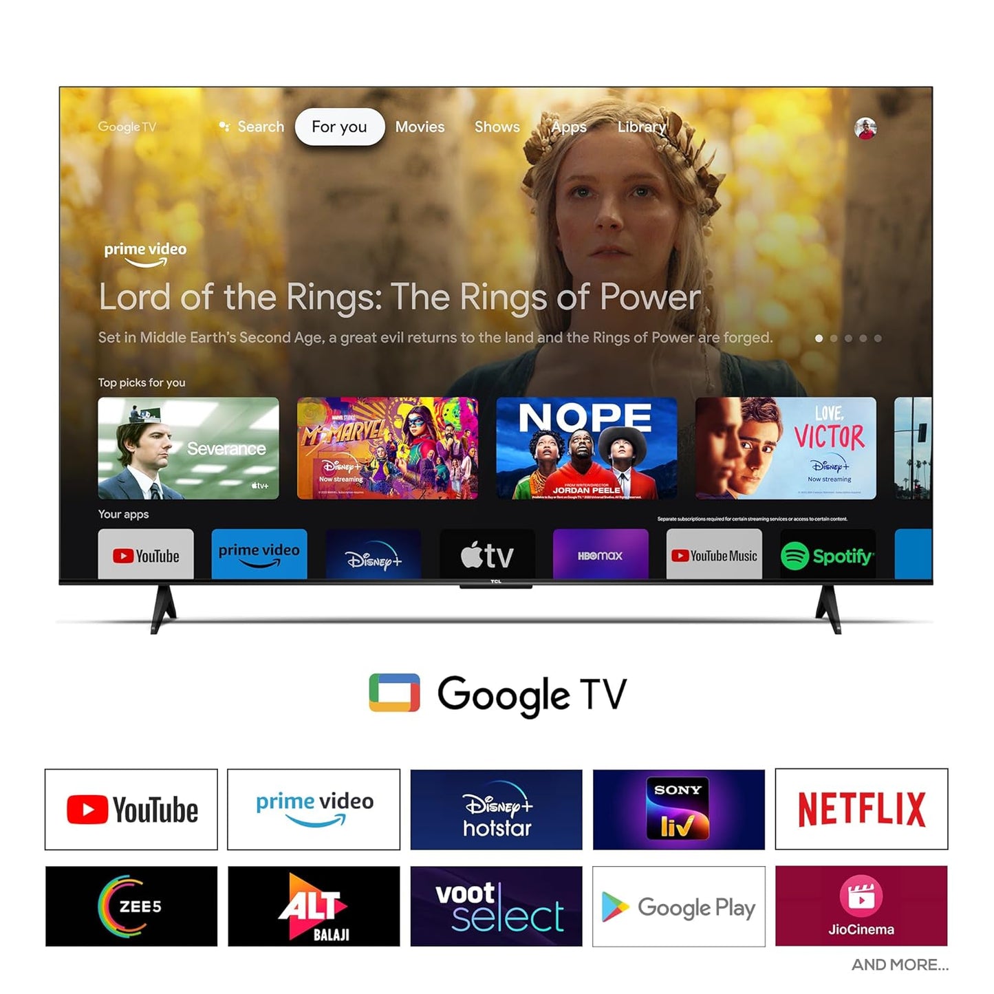 Xiaomi Mi TV A Pro Series – 4K LED, Google TV, budget-friendly