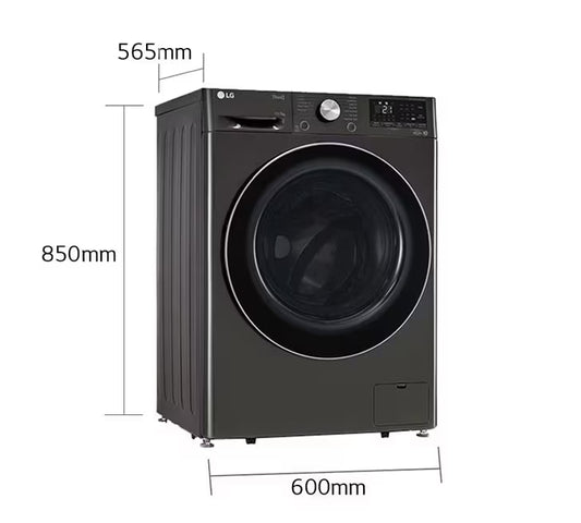 LG FHD1107STB Washer Dryer Combo, 11/7 Kg