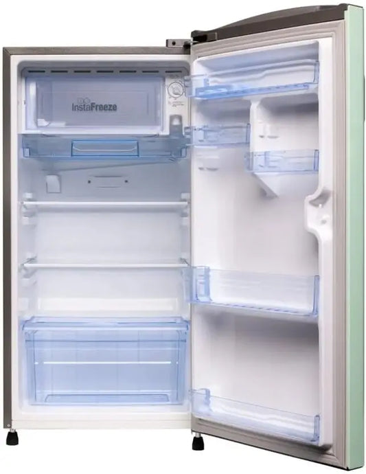 LLOYD 195L Single Door Refrigerator (Dark Wood Finish)