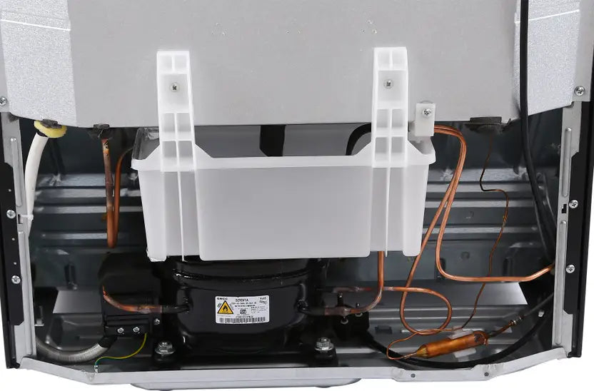 Lloyd 280 L Frost Free Double Door 2 Star Refrigerator  (Metallic Black, GLFF312AMBC1GC)