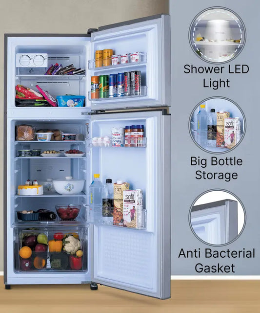 LLOYD GLFF272 (240L, 2 Star, Frost Free) Double Door Refrigerator