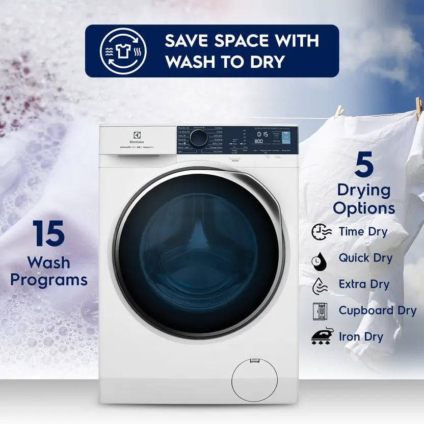 Electrolux UltimateCare 300 Washer Dryer Combo, 8/5 Kg