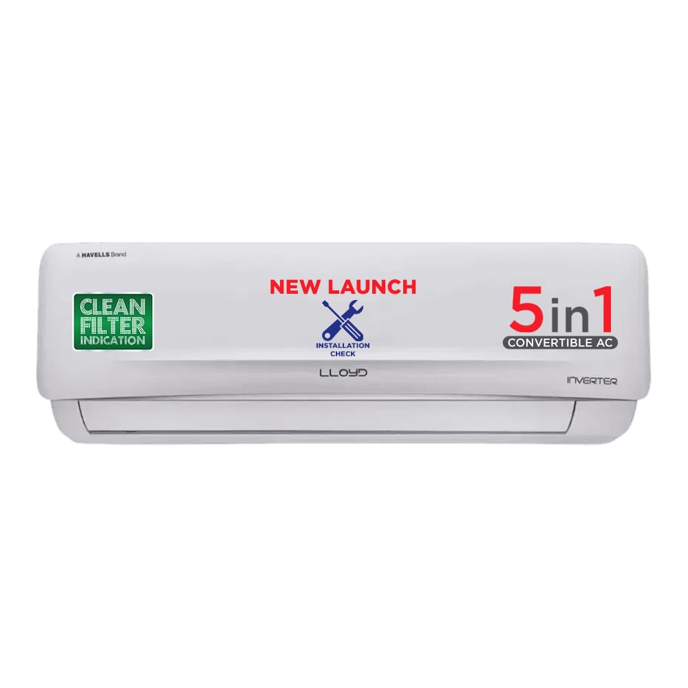 Lloyd 2.0 Ton 3 Star Inverter Split AC (Silver)