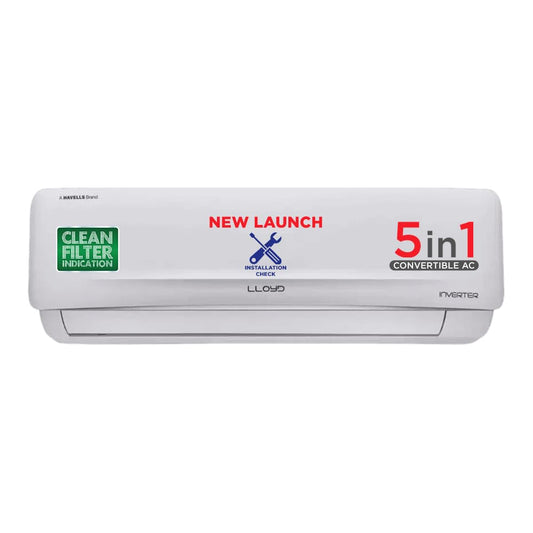 Lloyd 2.0 Ton 3 Star Inverter Split AC (White)