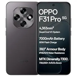 OPPO F31 Pro 5G (12GB RAM, 256GB) - Space Grey
