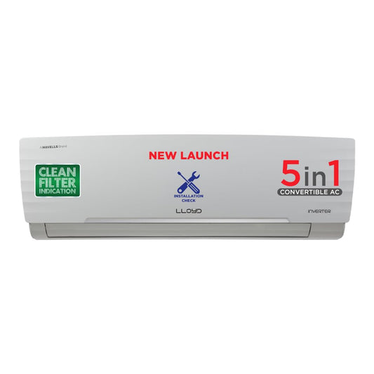 Lloyd 1.0 Ton 5 Star Inverter Split AC (GLS12I5FOCGR)