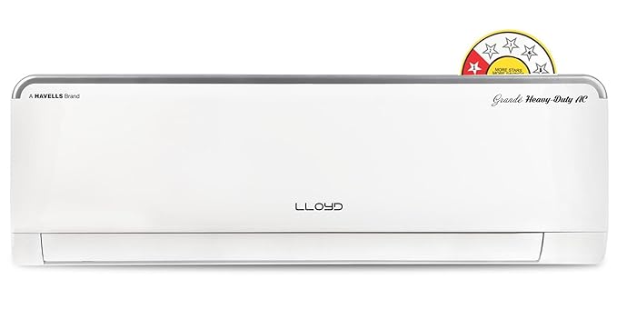 Lloyd 2.0 Ton 1 Star Fixed Speed Split AC (GLS24C1XWADS, White)