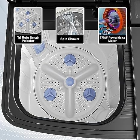 Godrej 9 Kg Semi-Automatic Top Load Washing Machine WSEDGE ULT 90 5.0 DB2 M CSGR