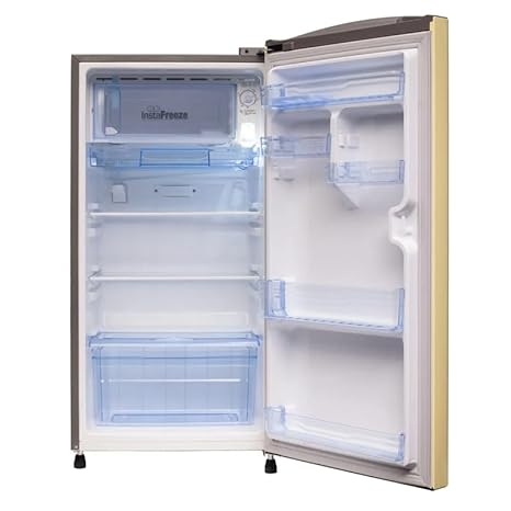 LLOYD 195 L 5 Star Inverter Direct Cool Refrigerator (Pastel Yellow)