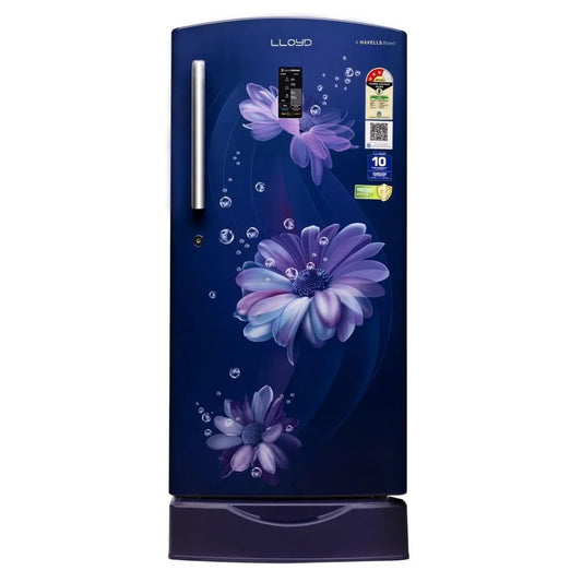 LLOYD 195 L 3 Star Direct Cool Refrigerator (GLDC213SDBB2GC) - Daisy Blue