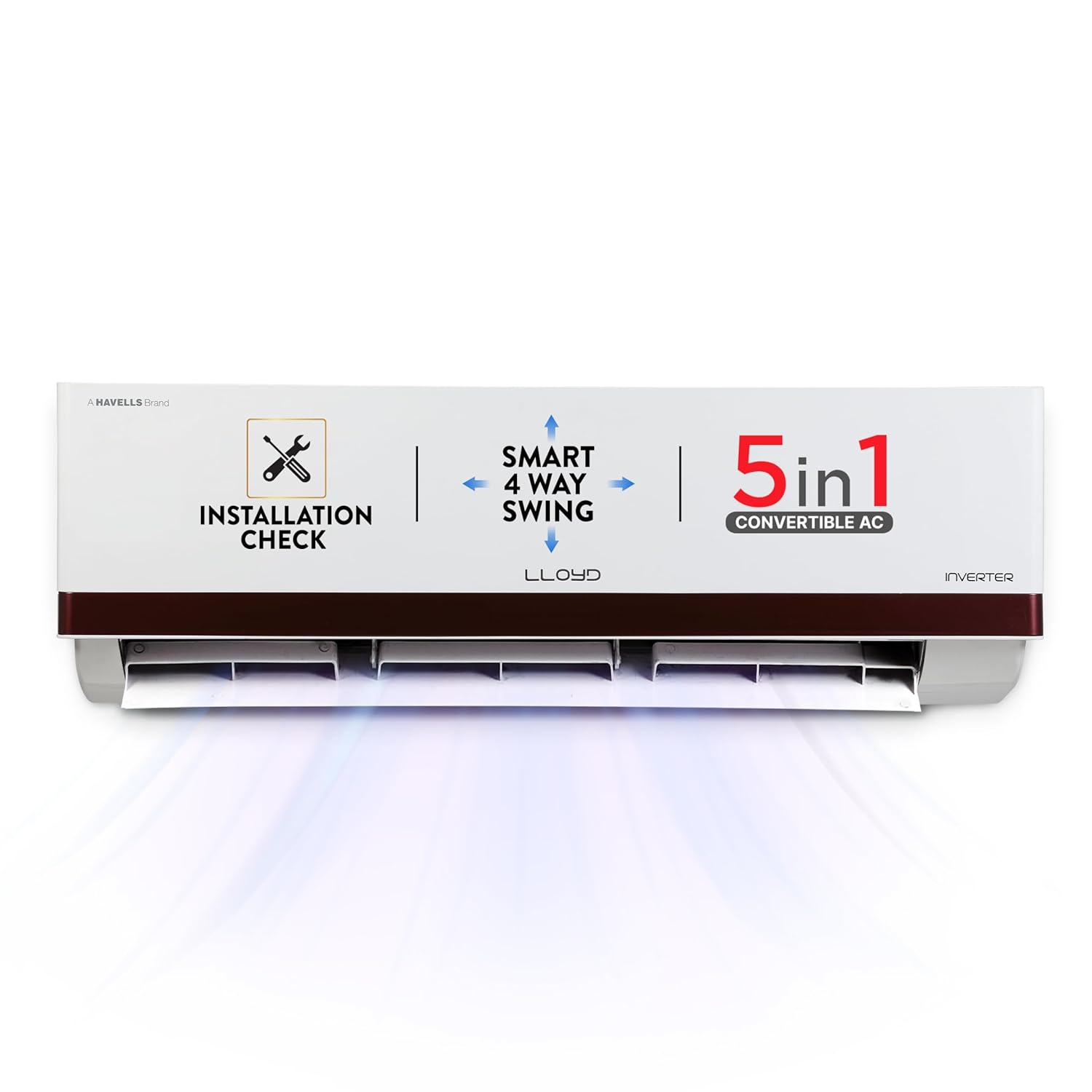 LLOYD GLS19I5KOGGS 1.6 Ton 5 Star Inverter Split AC