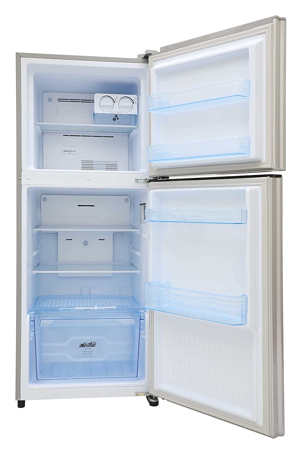 Lloyd 276 L Frost Free Double Door Refrigerator (125EPHVG, Dark Grey)