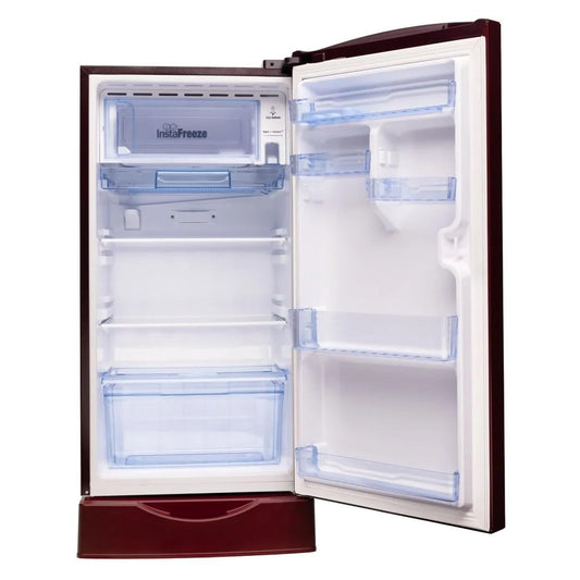 LLOYD 195 L 3 Star Auto Defrost Direct Cool Refrigerator with Base Drawer (Daisy Wine)