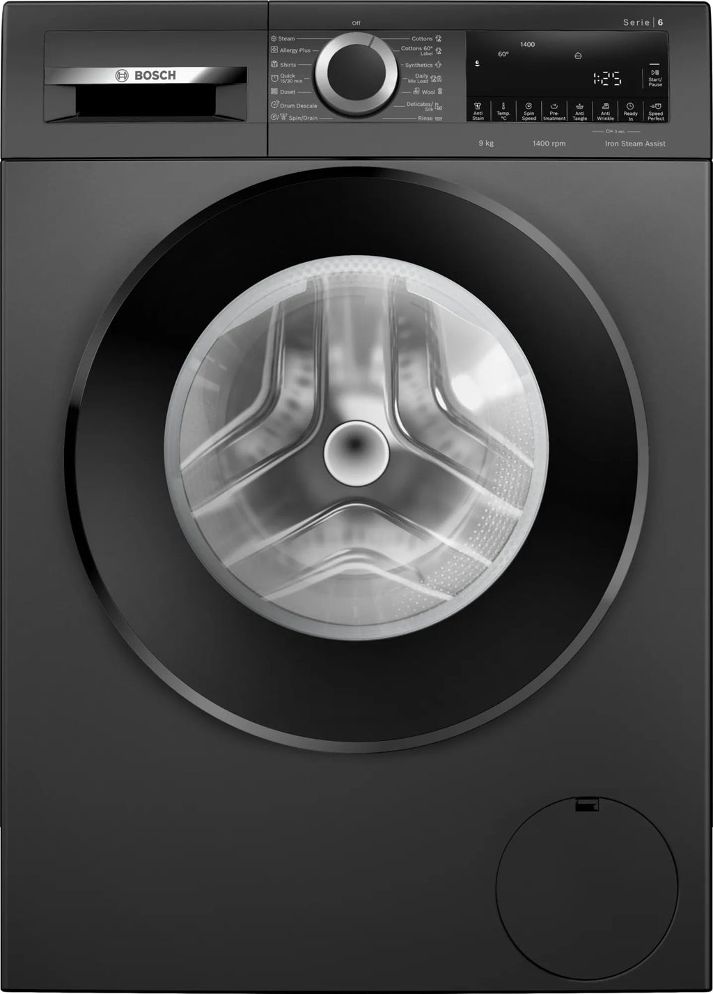 Bosch Series 6 Fully Automatic Front-Load Washing Machine, 9 Kg