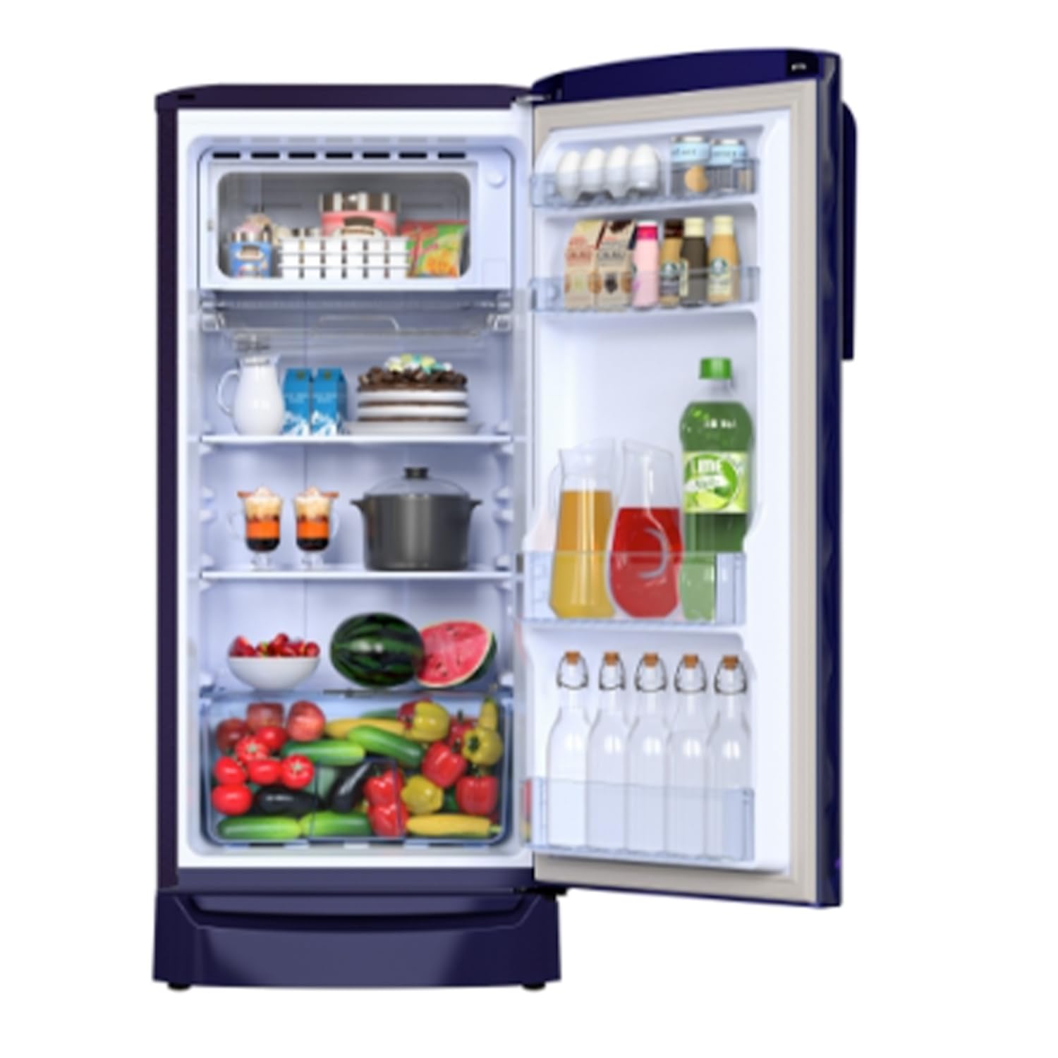Godrej RD EMARVEL 207C TDF Single Door Refrigerator, 184L, 3 Star