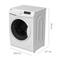 Godrej 6.5 Kg 5 Star Fully Automatic Front Load Washing Machine (WFEON CRS 6510 5.0 FKEDM GLWH)