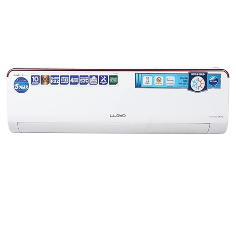 LLOYD GLS18H3FWRHD 1.5 Ton 3 Star Hot & Cold Inverter Split AC