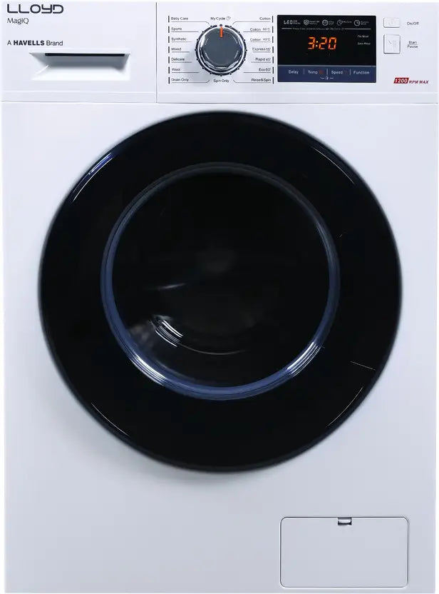 Lloyd 7.0 Kg 5 Star Fully Automatic Front Load Washing Machine