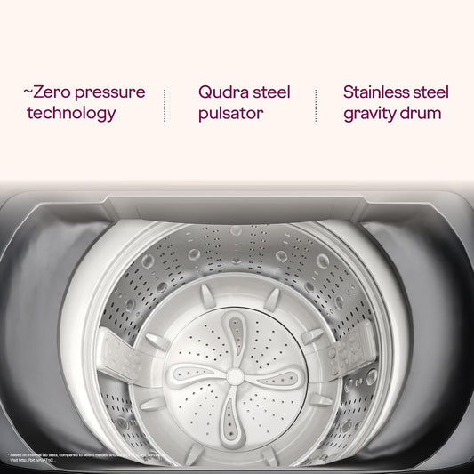 Godrej 9 Kg 5 Star Fully Automatic Top Load Washing Machine (WTEON HYS 90 5.0 FEFH GLGR)