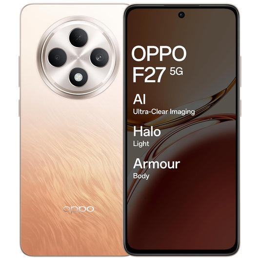 OPPO F27 5G (8GB RAM, 256GB) - Amber Orange