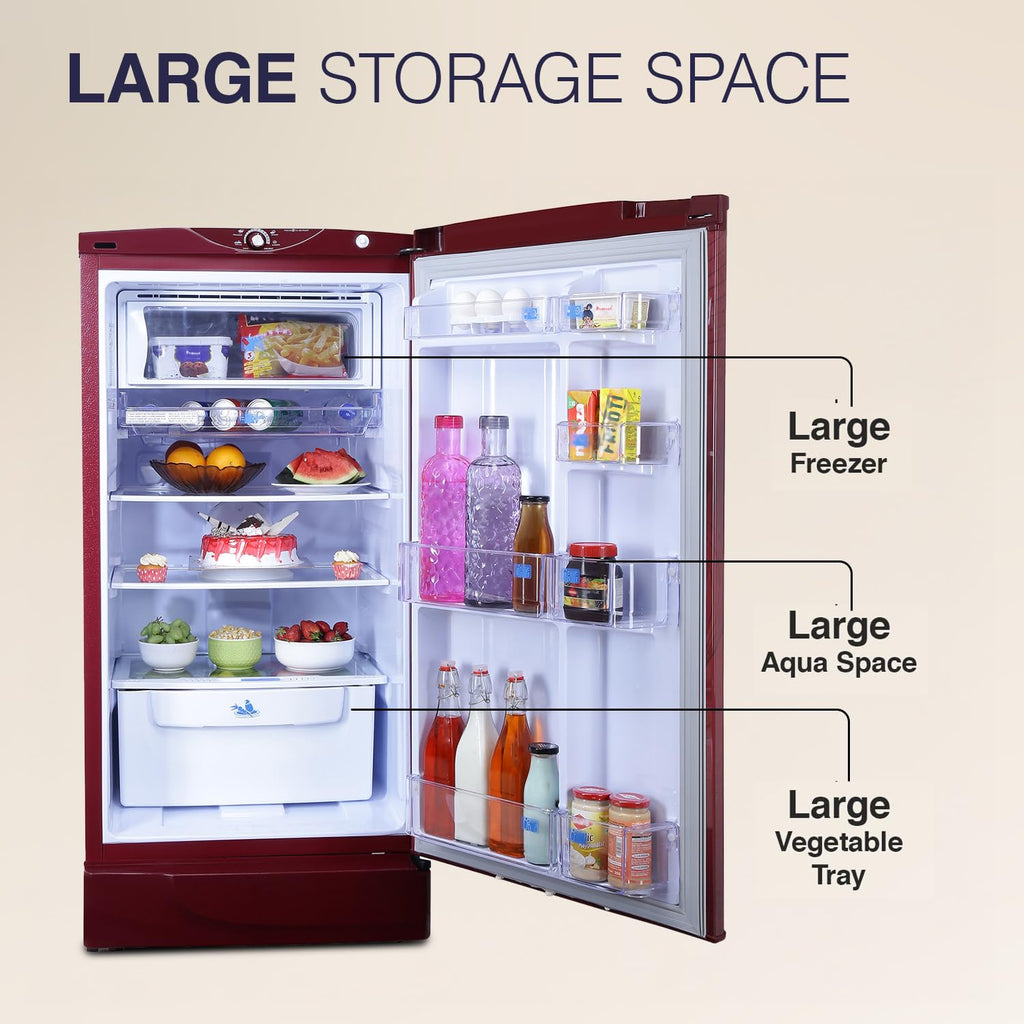 Godrej RD EDGE 190A TRF Single Door Refrigerator, 180L, 1 Star