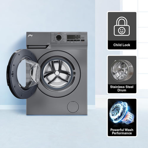 Godrej 7 Kg 5 Star Fully Automatic Front Load Washing Machine (WFEON ARG 7012 5.0 FEBT SLSR)