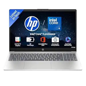 HP Laptop 39.6 cm (15.6) 15-fd0640TU, Silver (32GB/1TB)