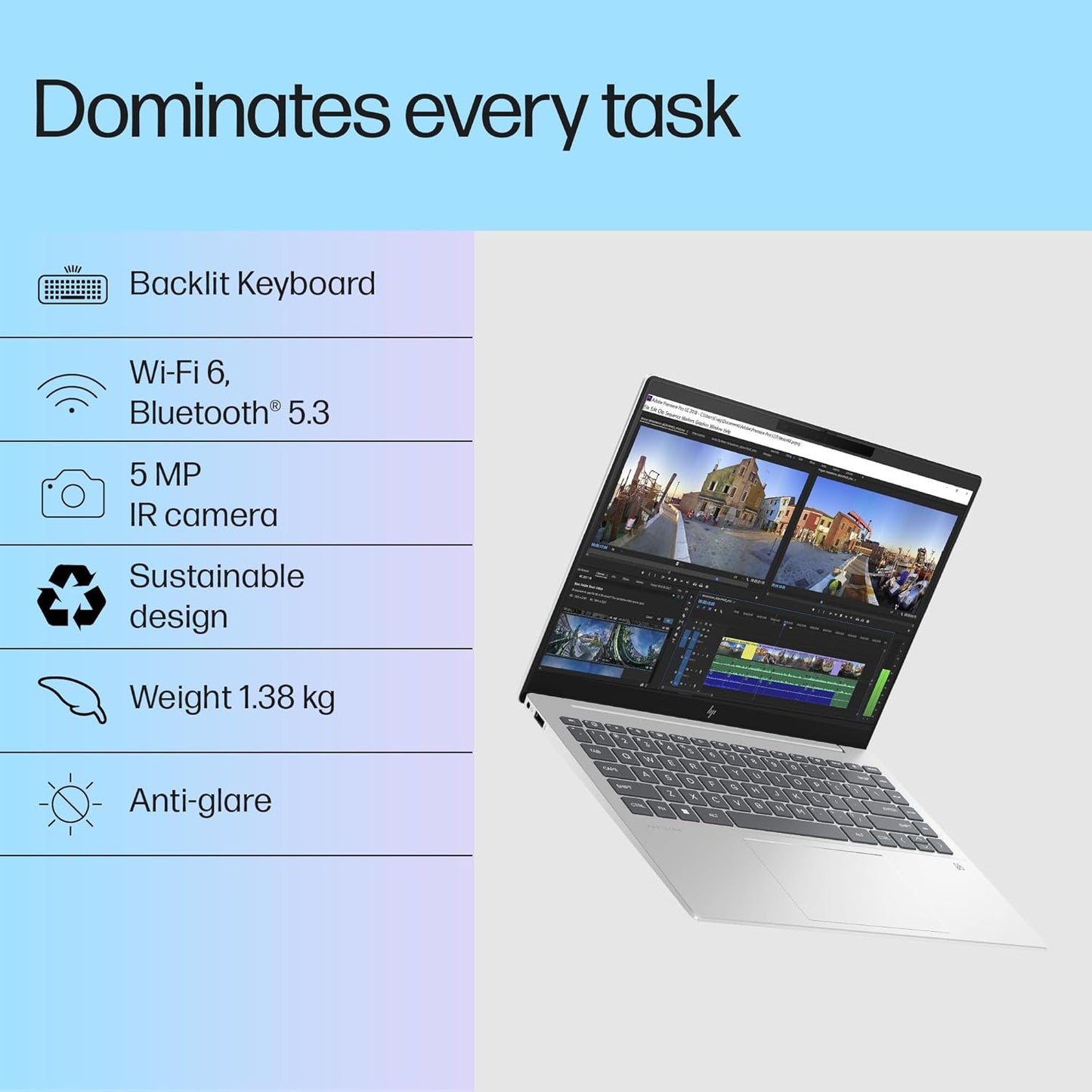 HP Pavilion Plus 35.6 cm (14) Laptop 14-ew0107TU