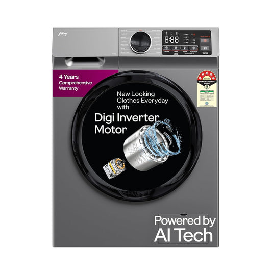 Godrej 9 Kg Fully Automatic Front Load Washing Machine (WFEON CEL 9014 IEBT SLSR)