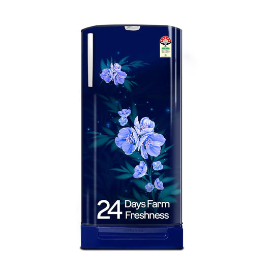 RD EDGENEO 207E TDF Single Door Refrigerator, 180L, 5 Star