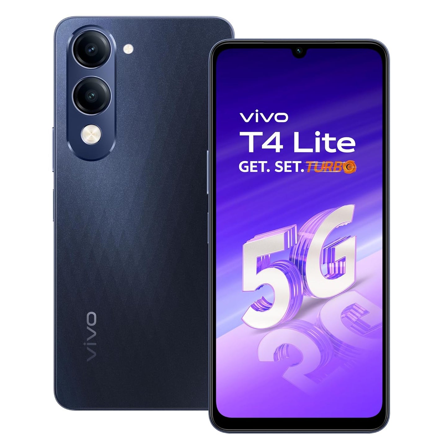 Vivo T4 Lite 5G (6GB RAM, 128GB Storage) - Prism Blue