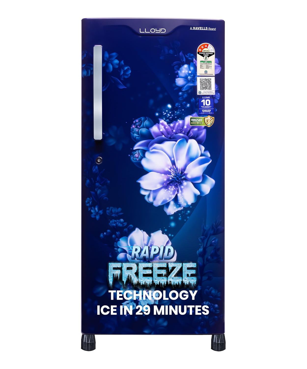 LLOYD 188 L 3 Star Direct Cool Refrigerator (Bactshield, Rapid Freeze)