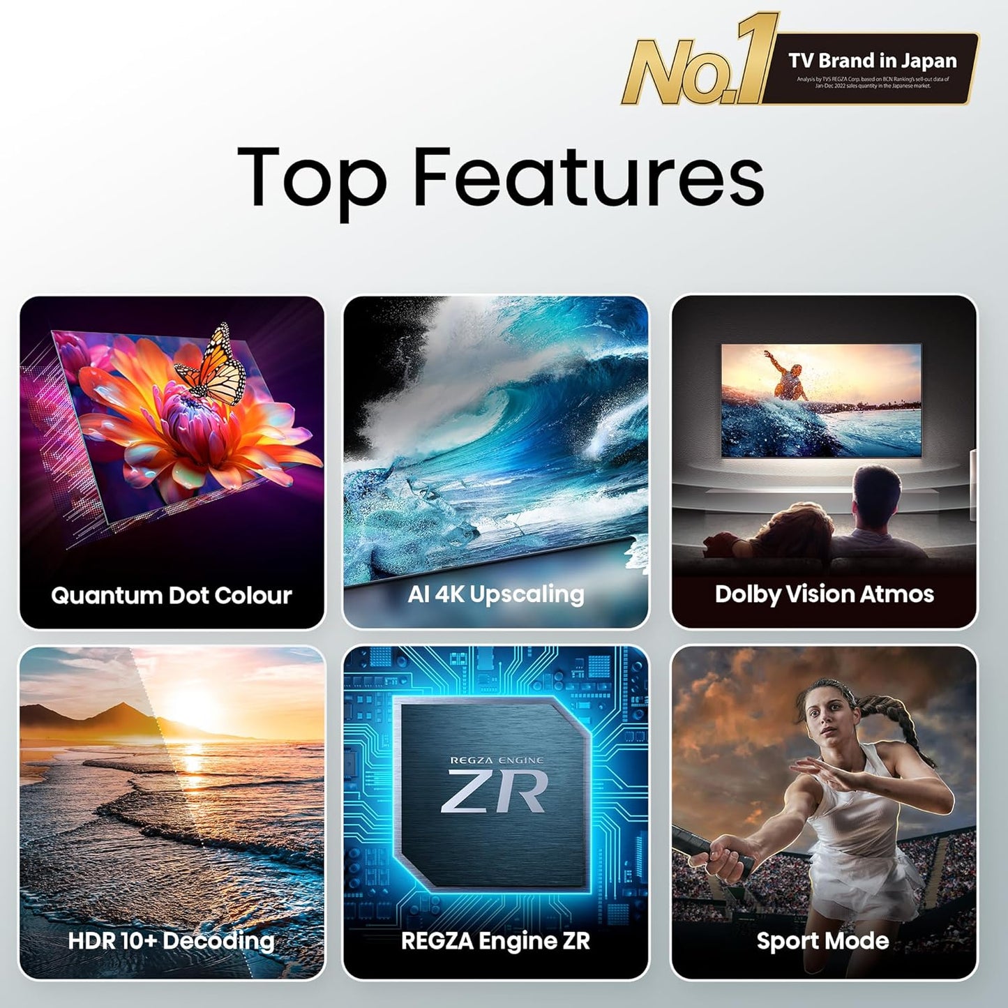 Toshiba QLED TV - C450ME