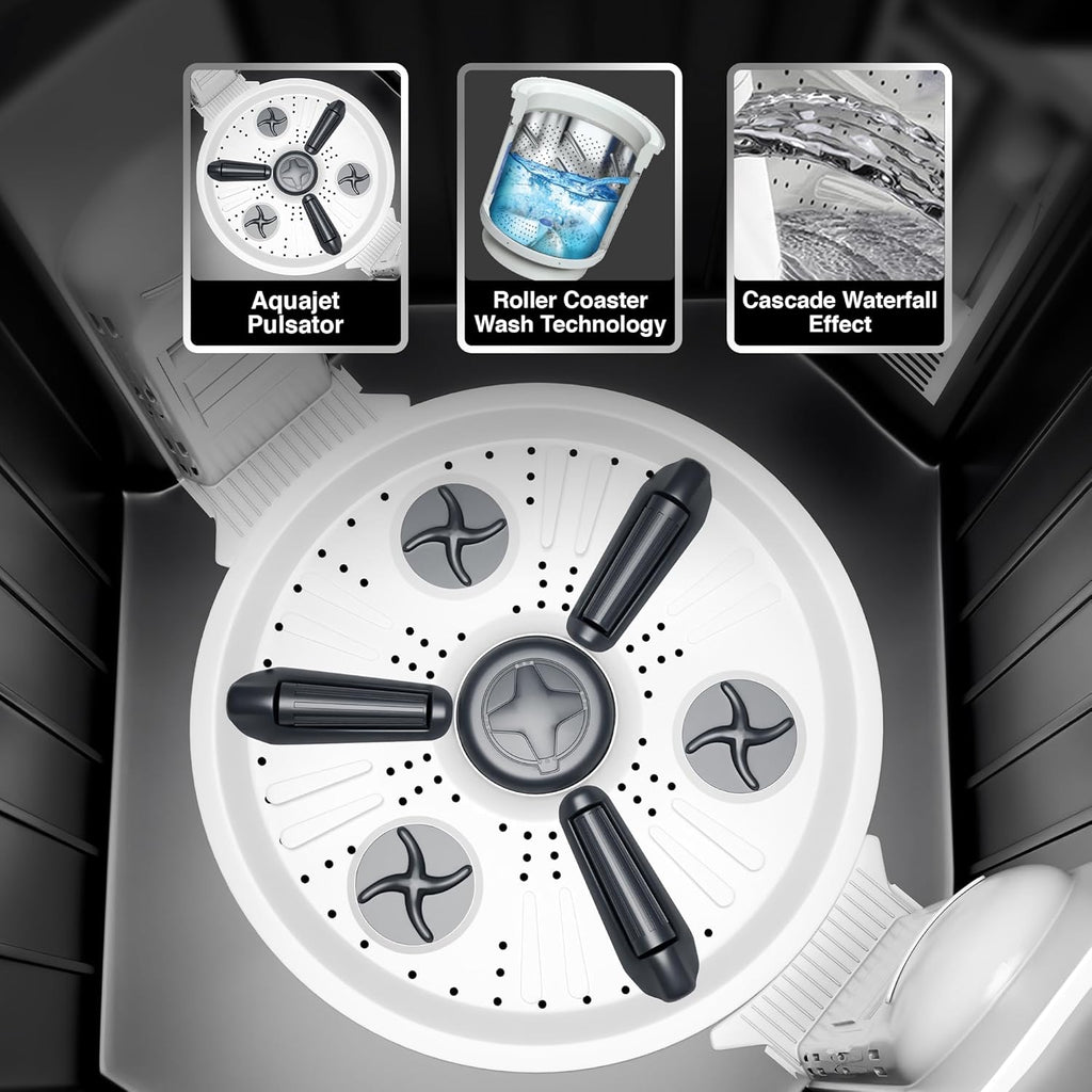 Godrej 8 Kg Semi-Automatic Top Load Washing Machine WSEDGE ULT 80 5.0 DB2M MIGR