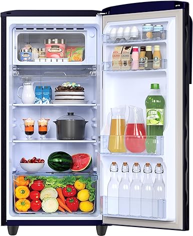 Godrej RD EMARVEL 207C THF Single Door Refrigerator, 180L, 3 Star