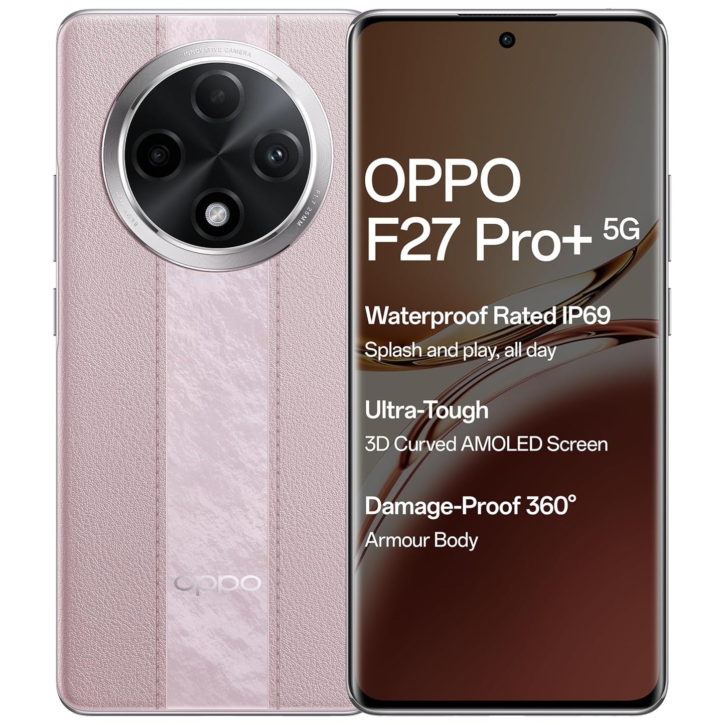 OPPO F27 Pro+ 5G (8GB RAM, 256GB) - Dusk Pink