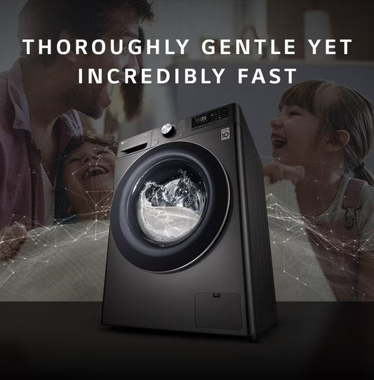 LG FHD1107STB Washer Dryer Combo, 11/7 Kg