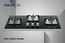 KUTCHINA GAS STOVE COOKTOP HOBS TABLET 3B