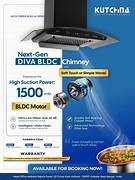 KUTCHINA CHIMNEY CHY DIVA (I-CLEAN) BLDC-60CM