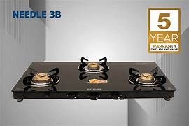 KUTCHINA GAS STOVE COOK TOP FLASHY DLX 3B