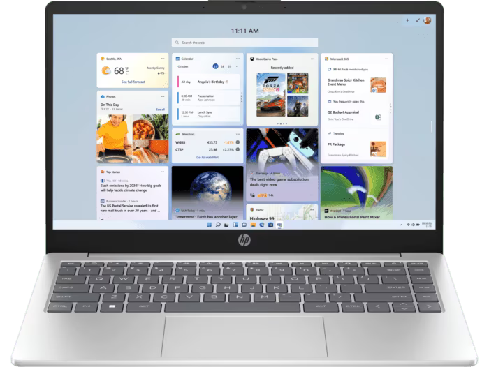 HP Laptop 35.6 cm (14) 14-ep0342TU, Silver