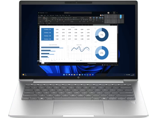 HP ProBook 440 35.6 cm (14) G1iR Business Laptop PC, Silver (16GB/1TB)