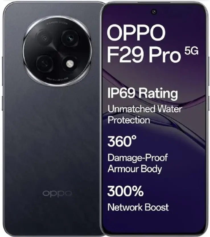 OPPO F29 Pro 5G (8GB RAM, 128GB) - Granite Black